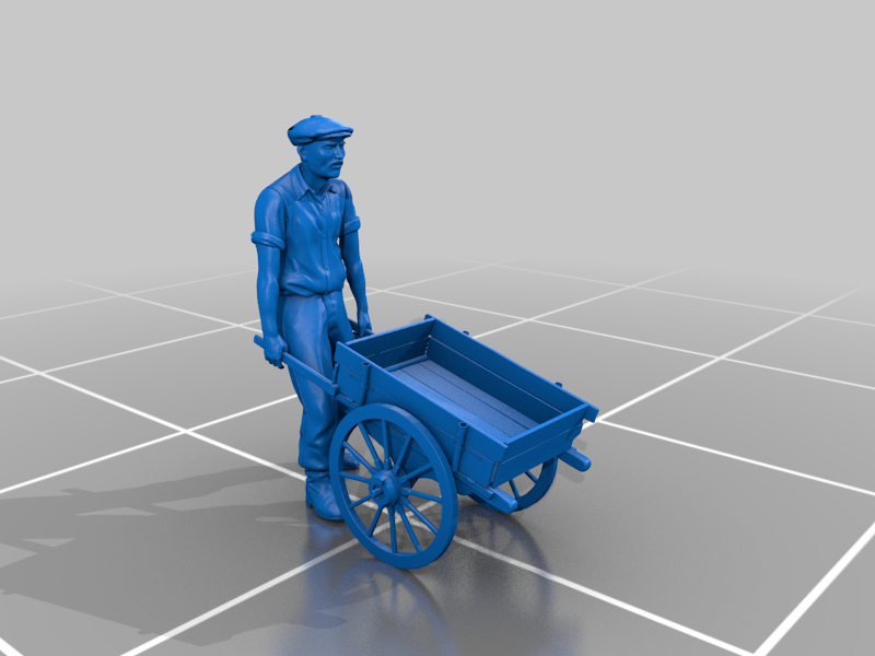 N Scale workers