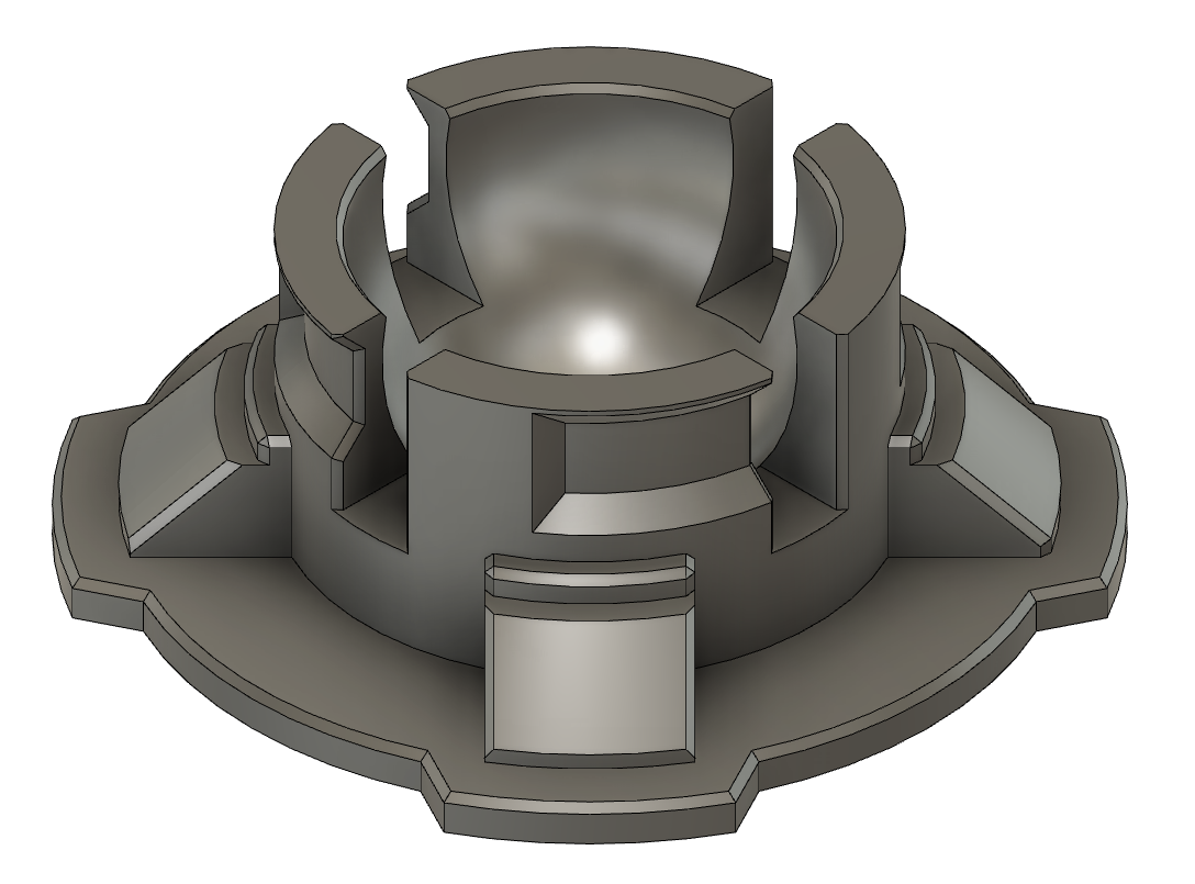 QuadLock-compatible ball mount