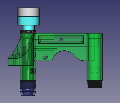 Conductive ink PCB penplotter type modification for E3 printer
