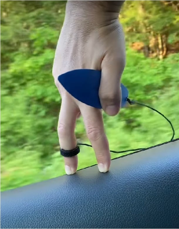 Finger Surfboard