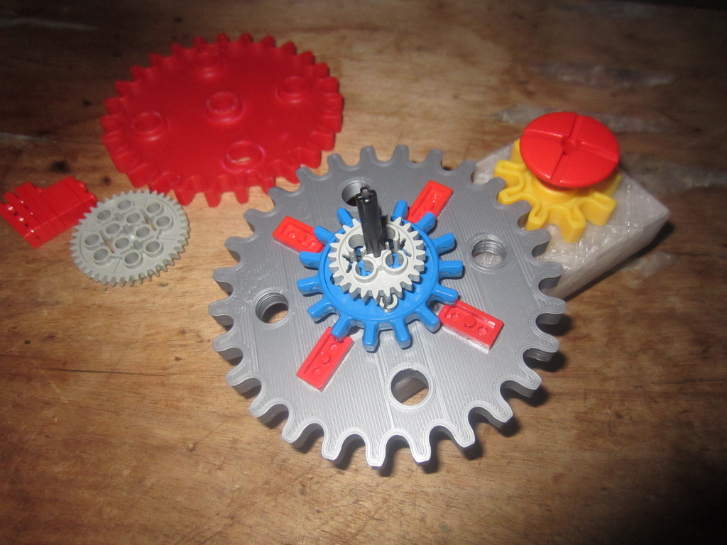 Parametric Brio gears (lego compatible)