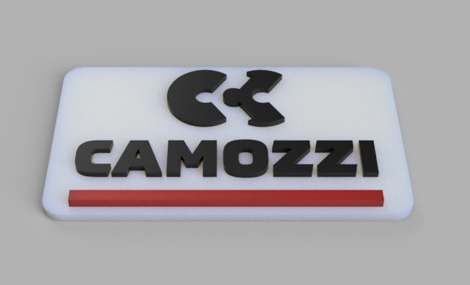 Camozzi logo for 3D printing