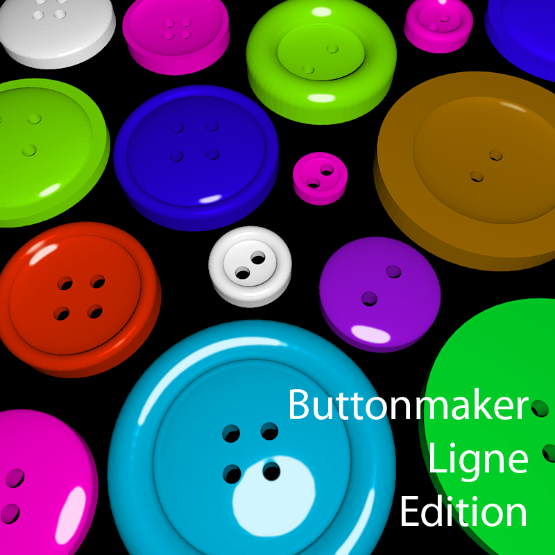 Parametric Button Generator - Ligne Edition