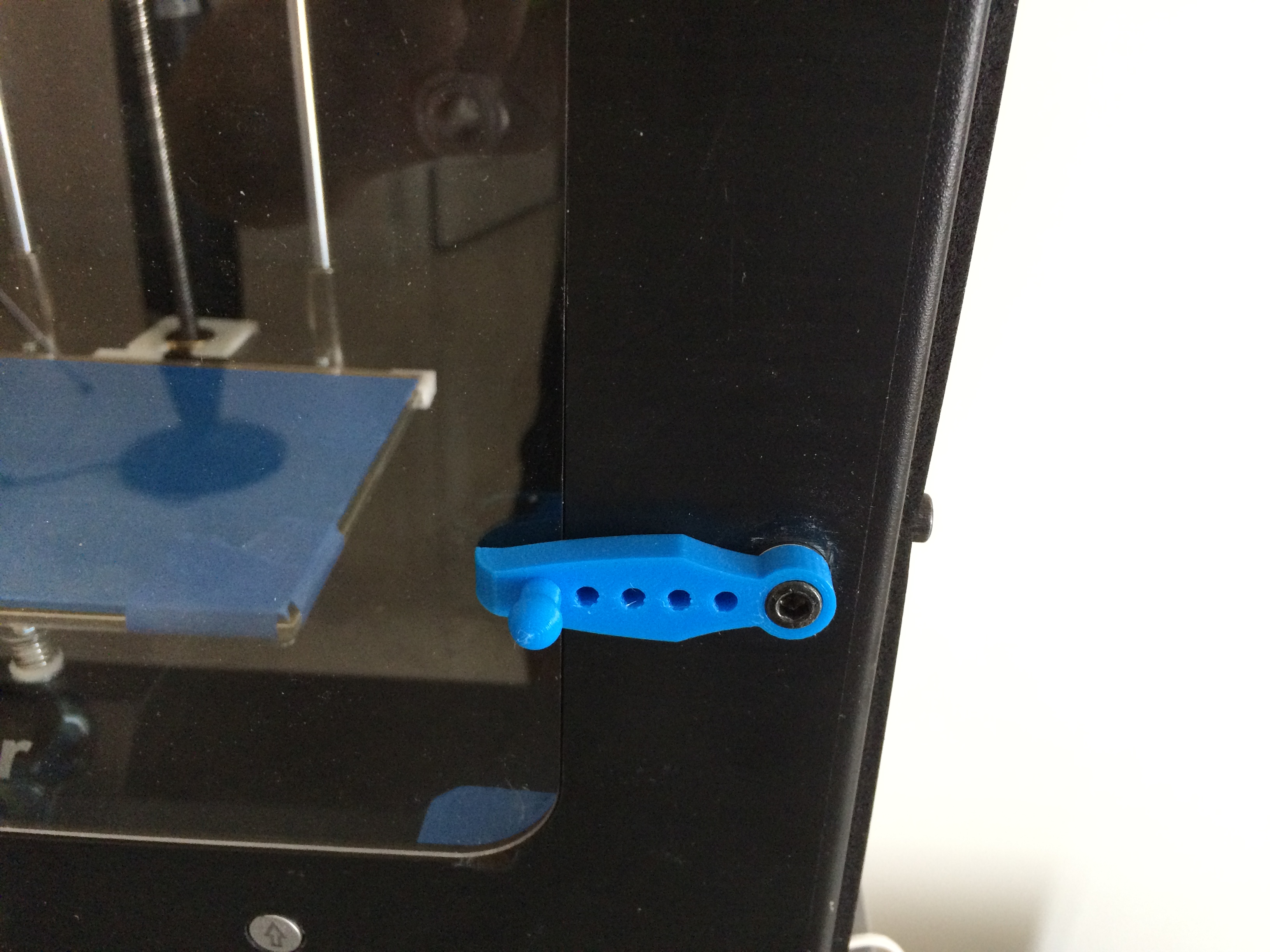 wanhao duplicator 4s door latch