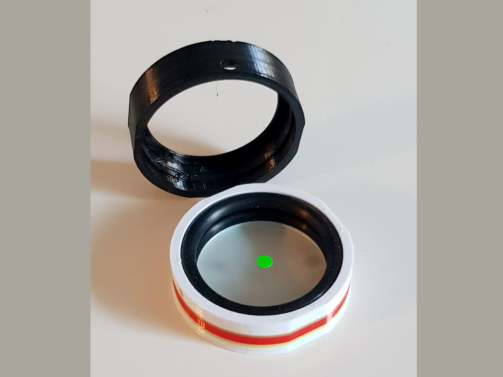 Ultraview scope lens retainer