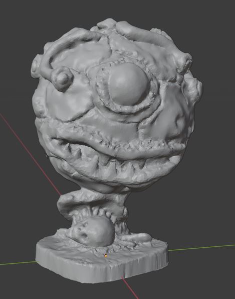 Beholder  1st Edition D&D Dungeons and Dragons Old School Monster