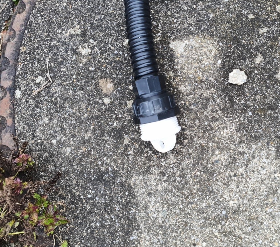 Garden waterpump Hose plug - for winter Thread ->  R 1/4 AG  is  41,9mm