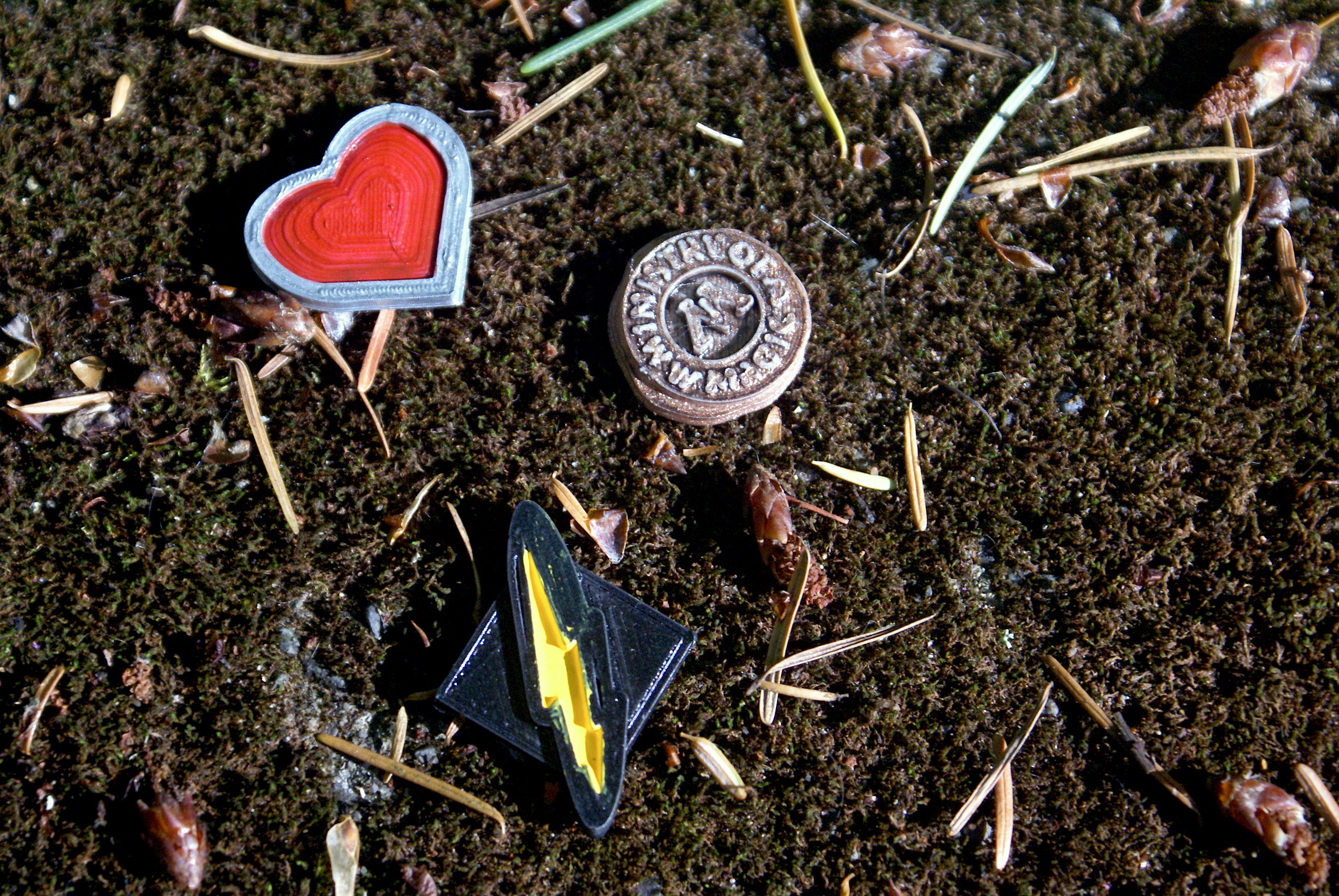 Hogwarts Battle Game Tokens - Influence, Attack, and Heart - Now with Added Villian