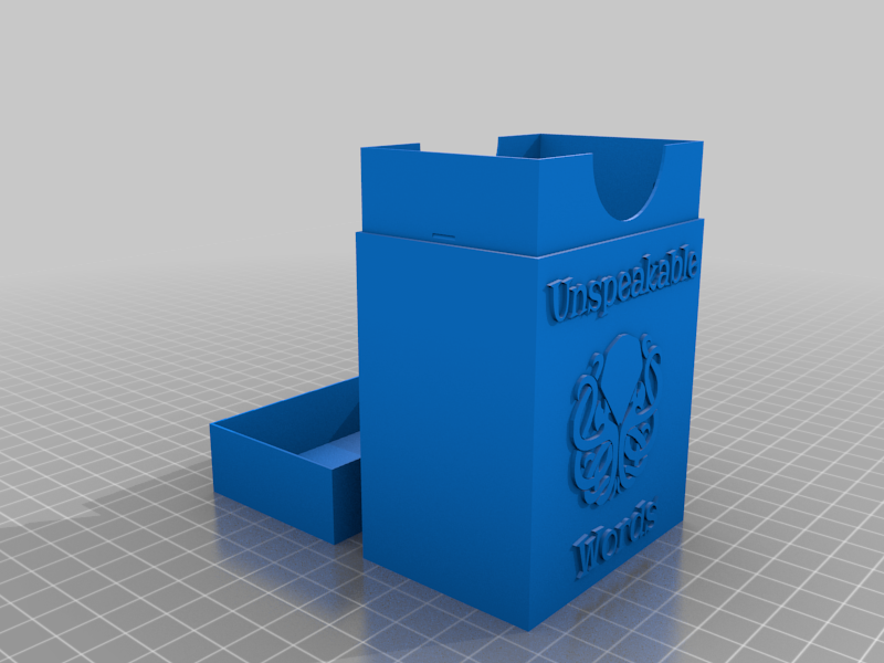 Unspeakable Words Card Box