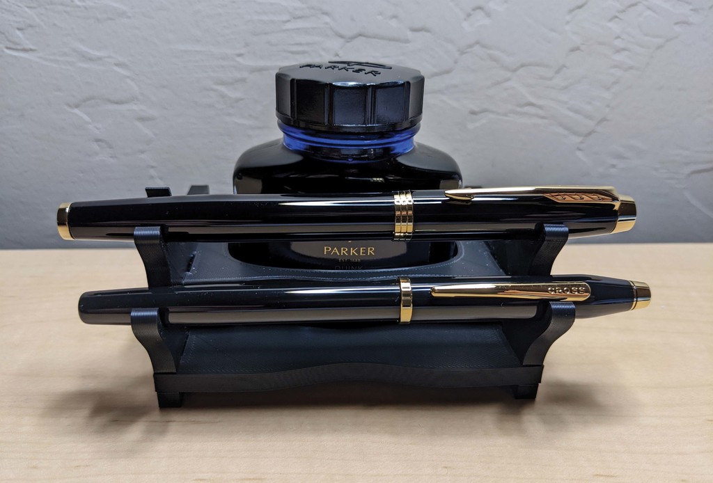 Fountain Pen and Ink Stand