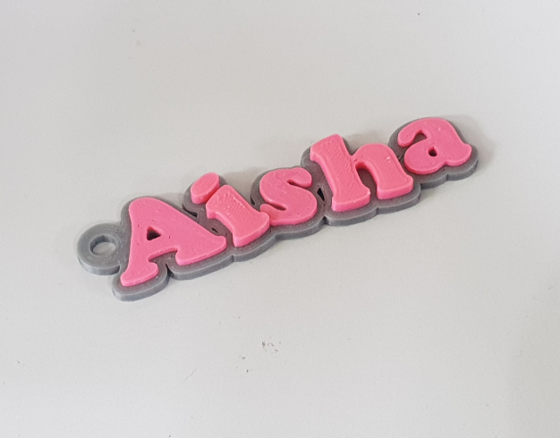 Aisha Keychain