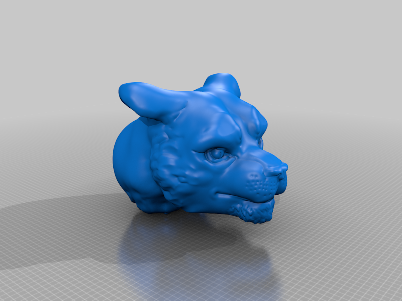 big cat bust