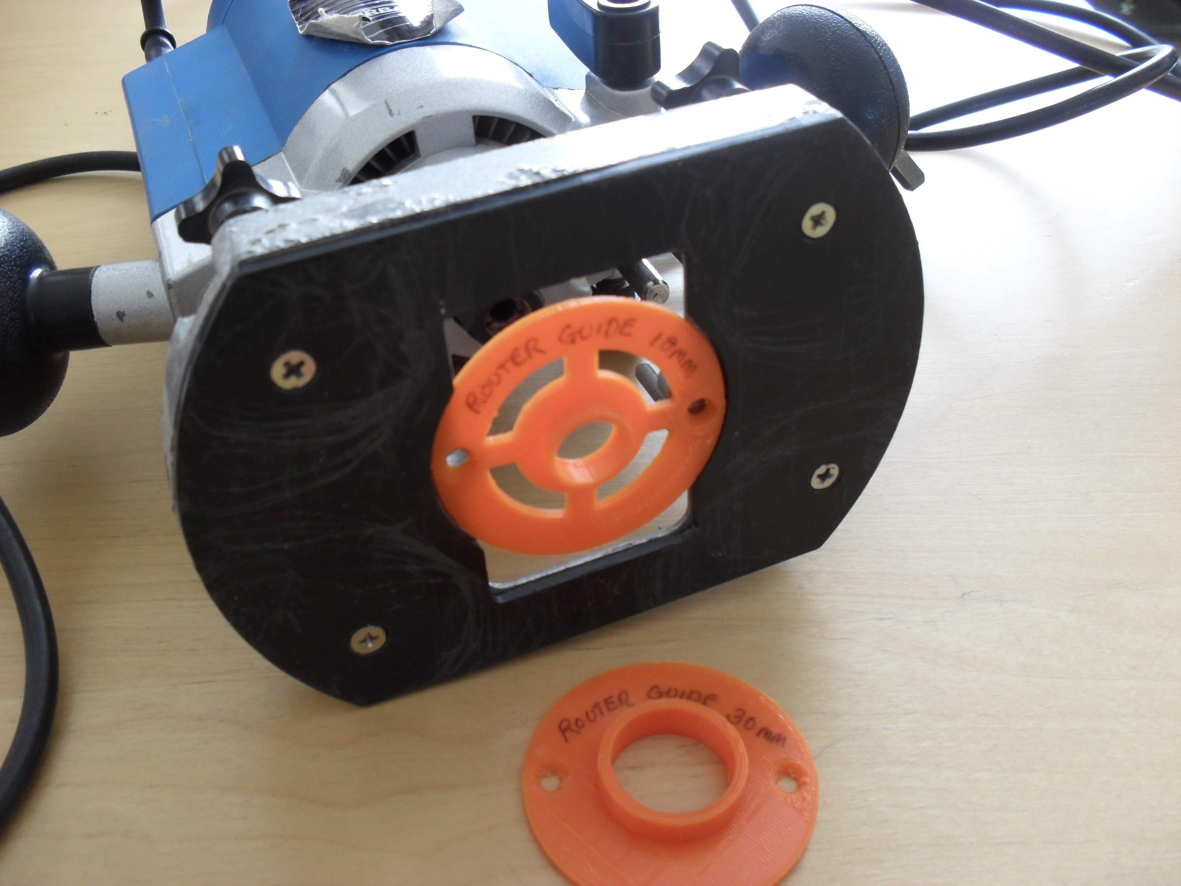 Powerbase Router Bush Guides 18mm and 30mm