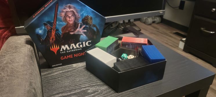 MTG Game Night Sleeved Deck Insert
