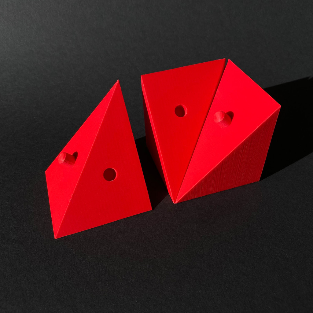 Pyramid — a third of a cube
