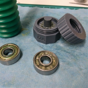 grease nozzle for 608 bearing