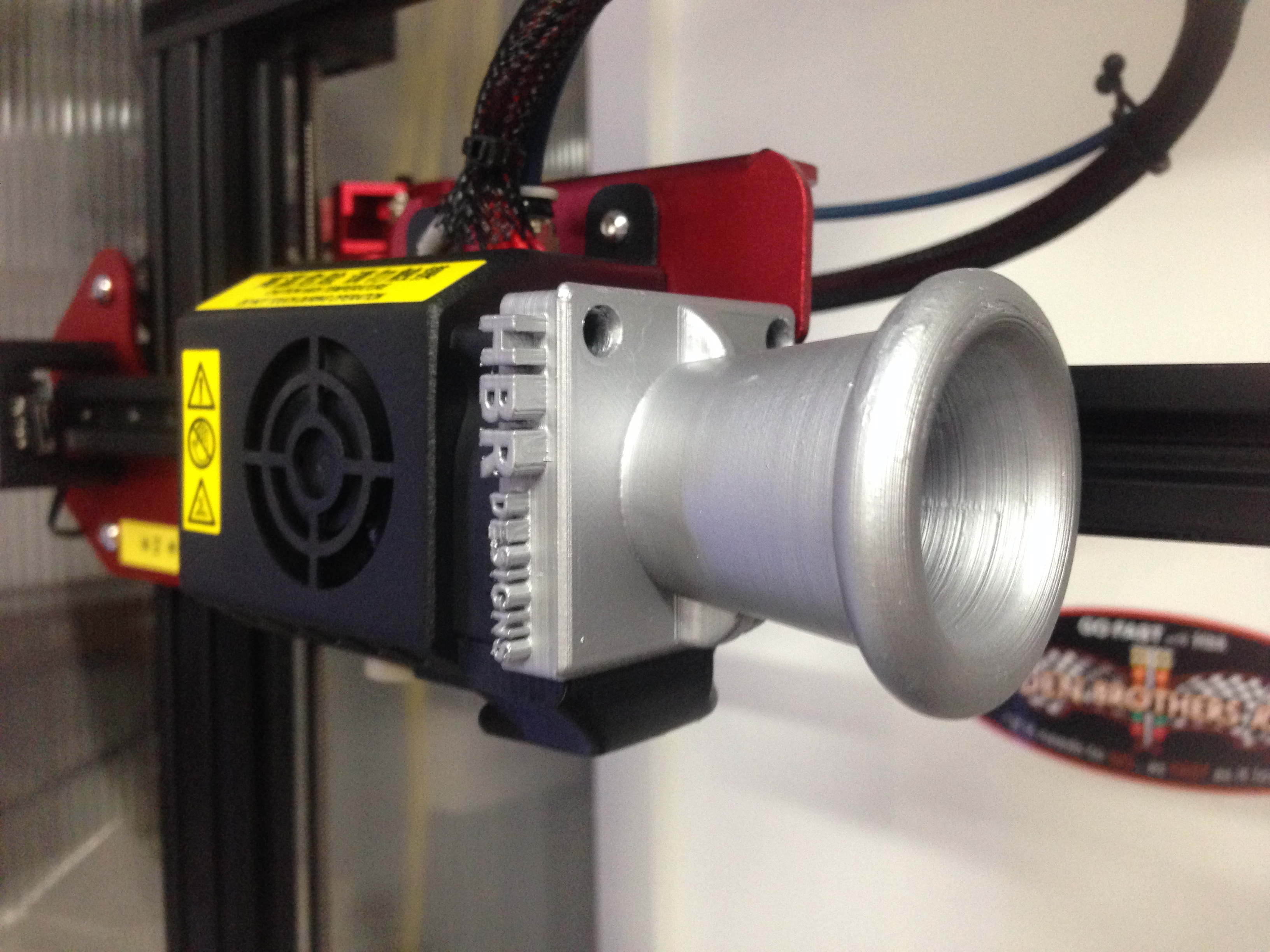 FAN VOLUTE - Velocity Stack For Creality CR10S PRO