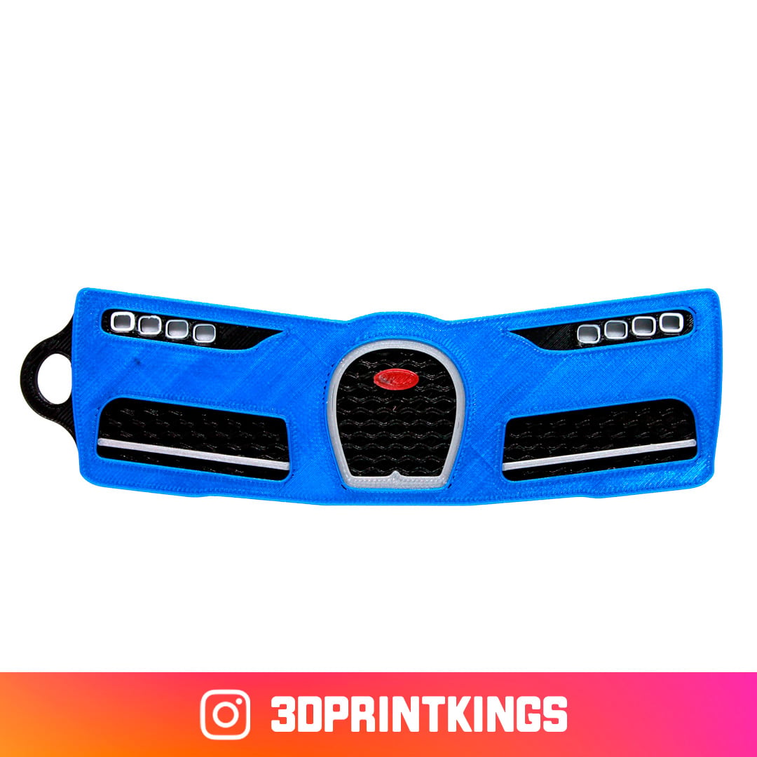 Bugati Chiron - Key Chain (Multi-Material)