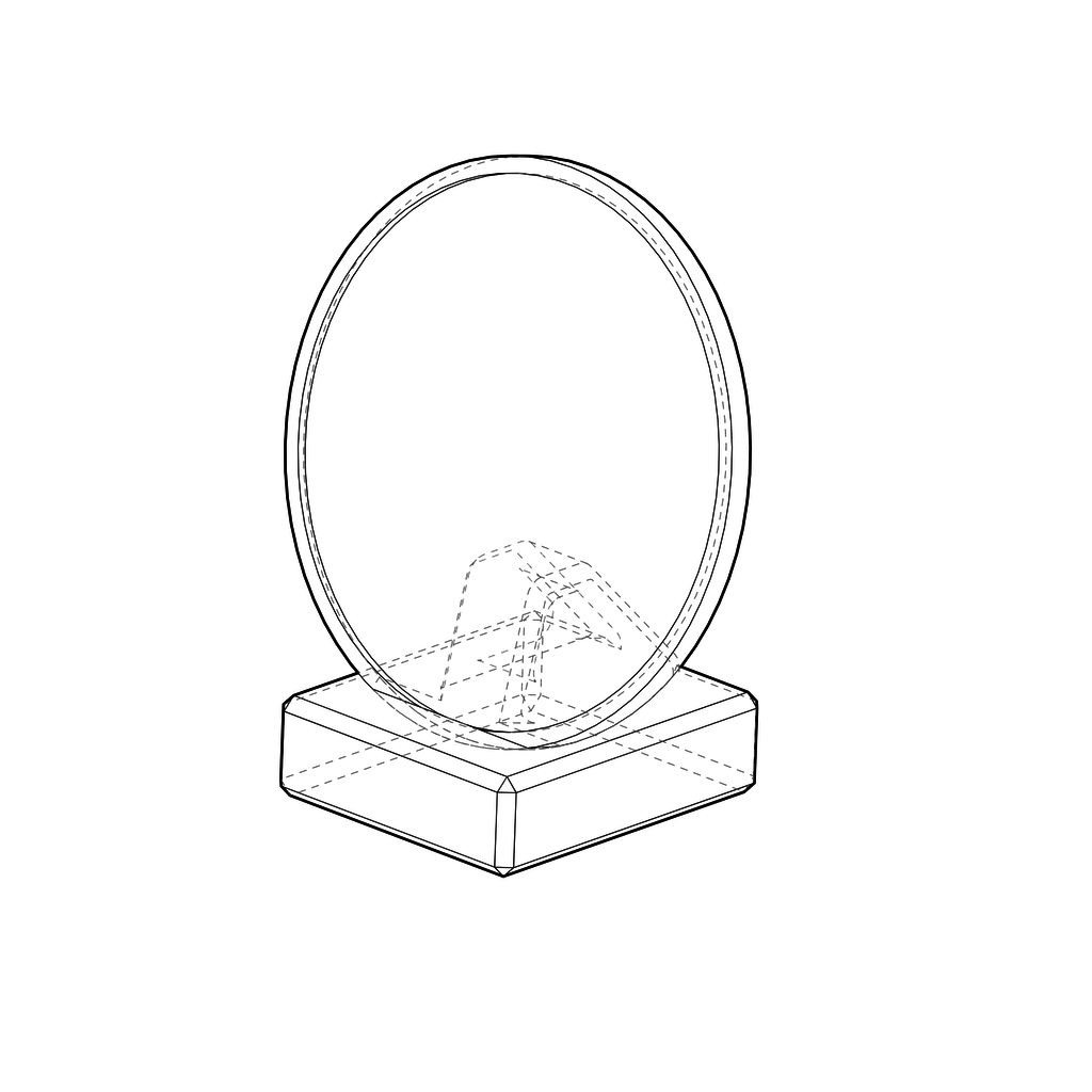 Stylish Medal / Coin Display Stand Holder
