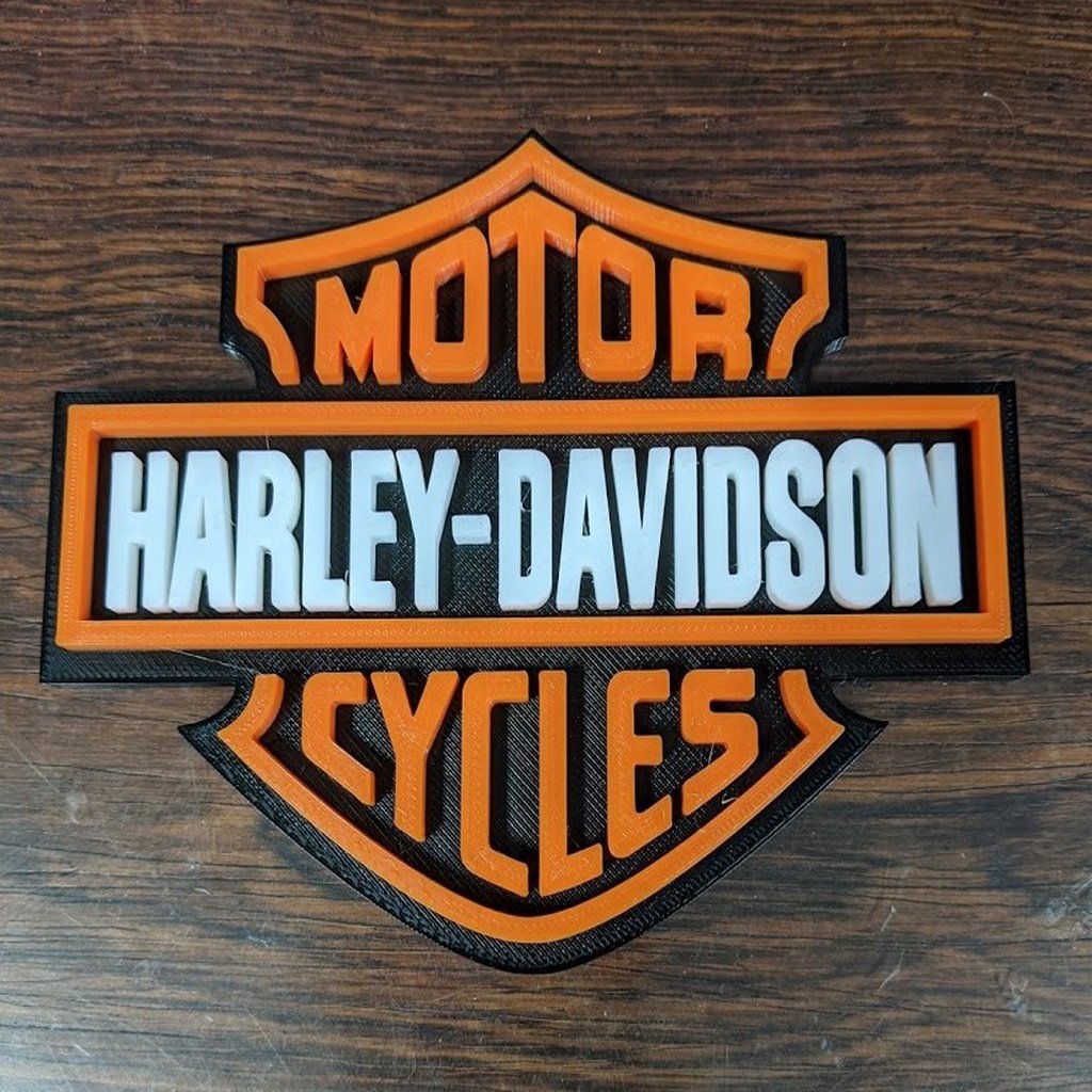 Harley Davidson Plaque MMU