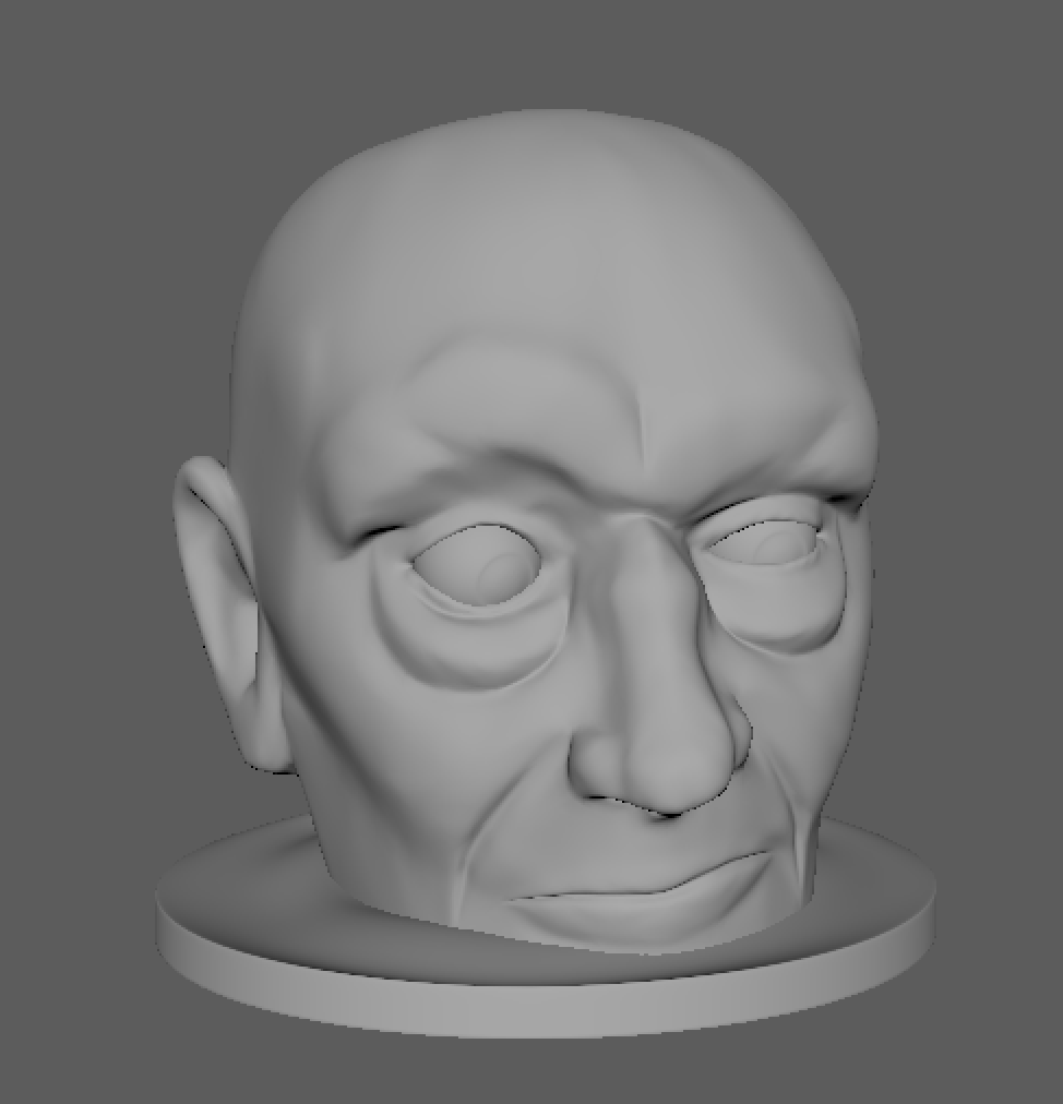Giant Emerging Face
