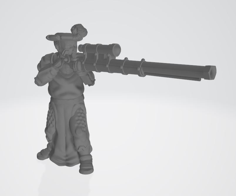 Human Armoured Handgunners