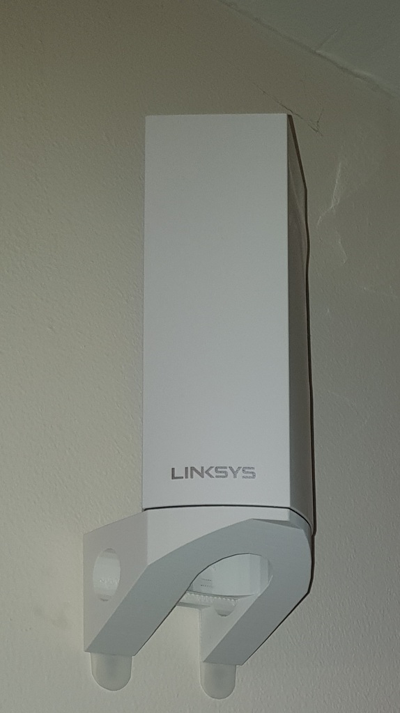 Linksys Velop Wall Mount Bracket suitable for Command Strips