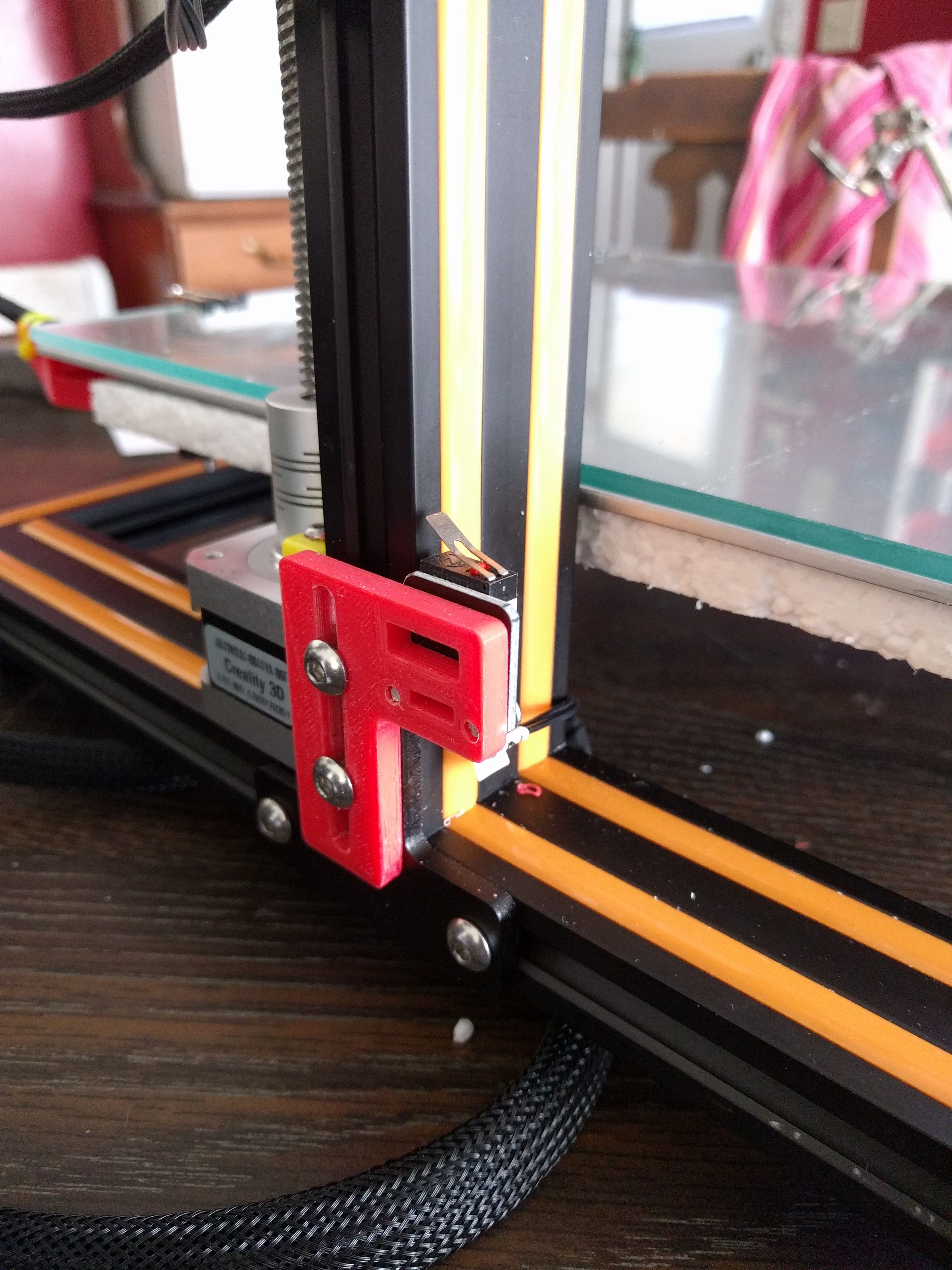 Adjustable CR-10 Z endstop