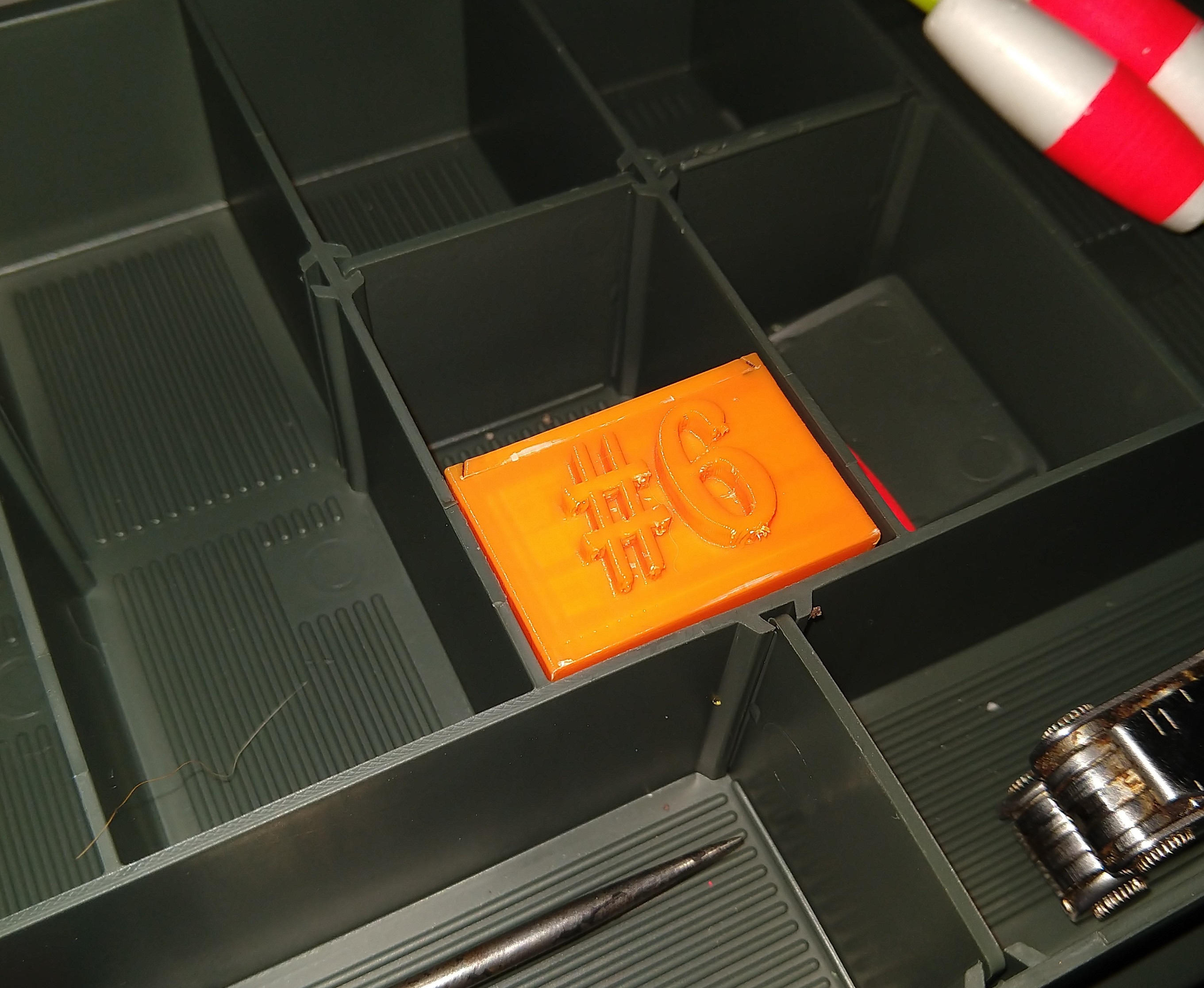 no. 6 hook box for Plano tacklebox