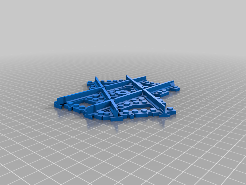 Lego City X shaped Rail