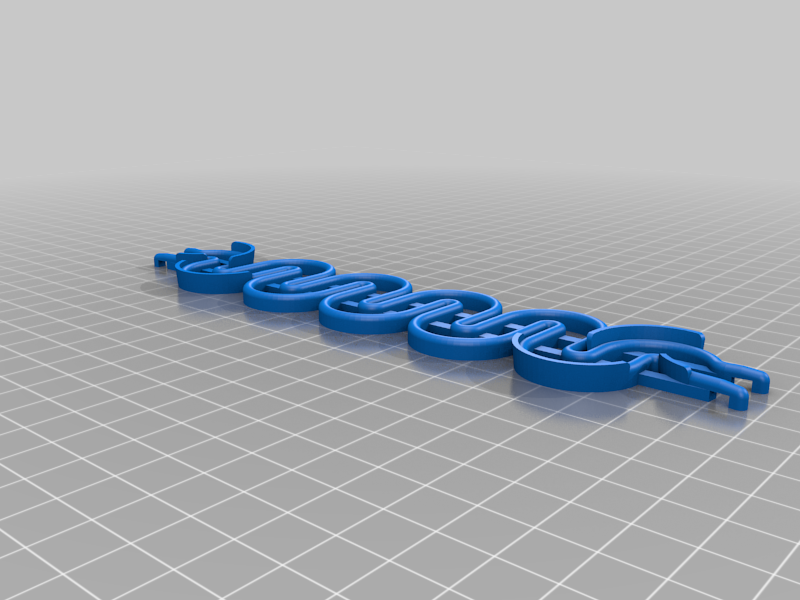 Gravitrax compatible Snake Rail