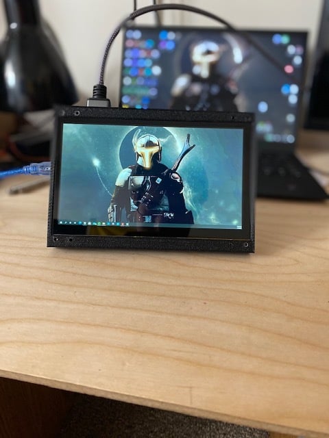 Case for 7 inch LCD display