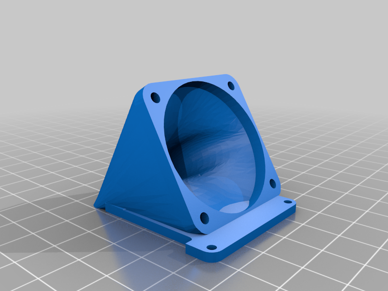 Ender 3 Cooling Duct for 40mm Fan (Remixed for clearance)