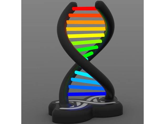 Rgb Double Helix Lamp Easyprint Diffusors Needs Very Slow Print