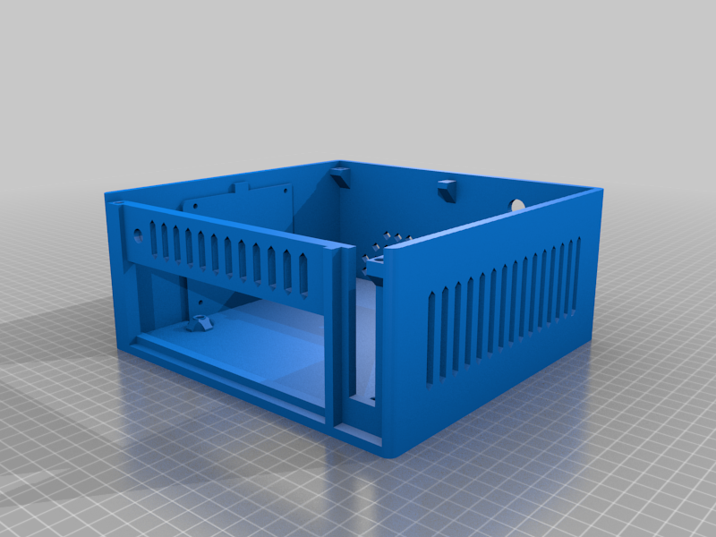 HTPC - pfSense mini-ITX case, less supports remix