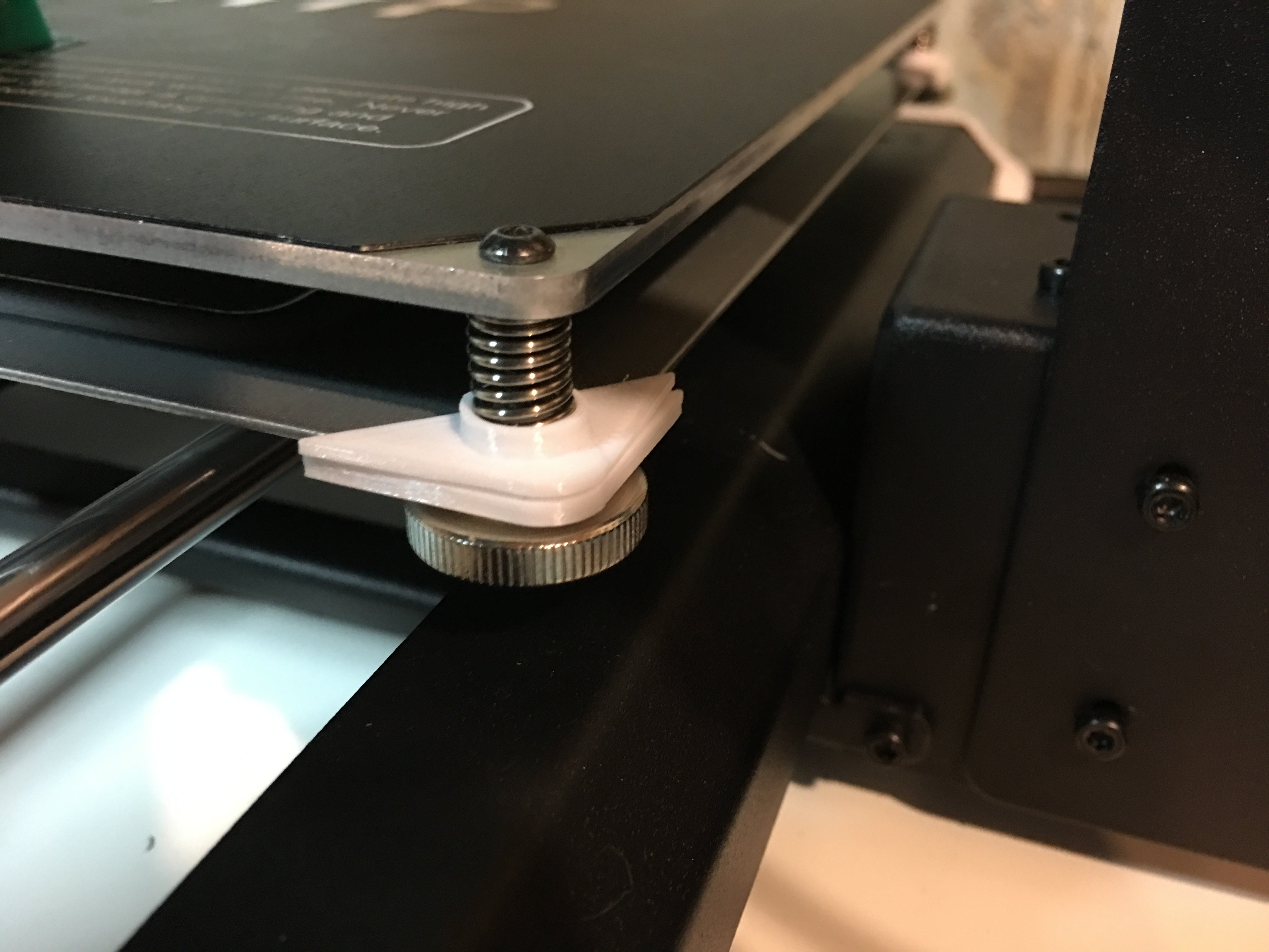 Heated Bed Stabilizers for Monoprice Maker Select v2.1 (Wanhao i3)