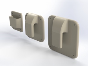 VESA simple mount 3D model