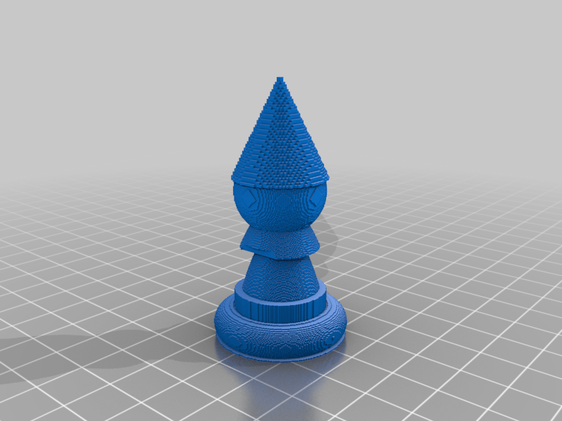 (3D Slash) chess_set_pawn