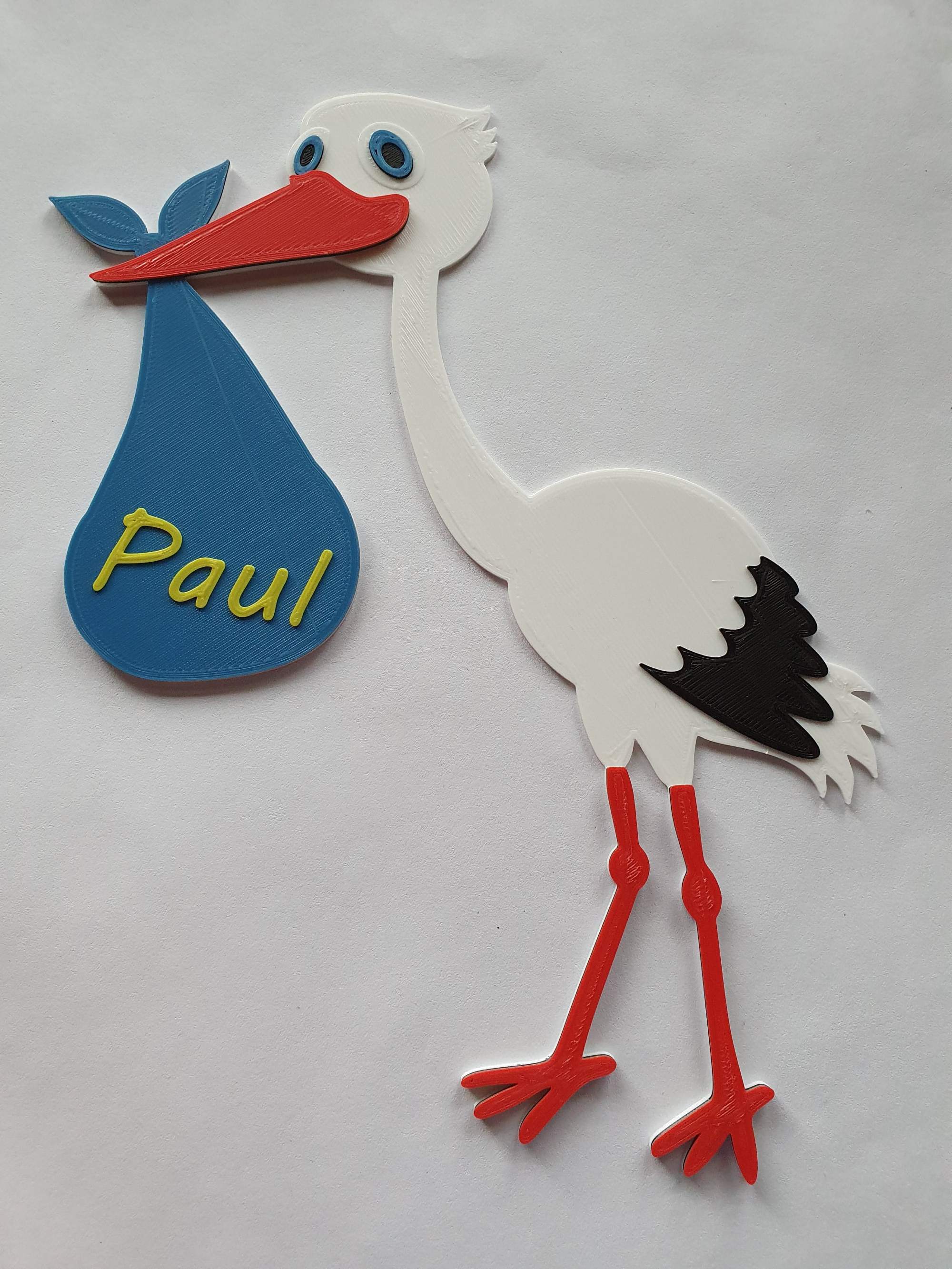 Stork multicolour Remix