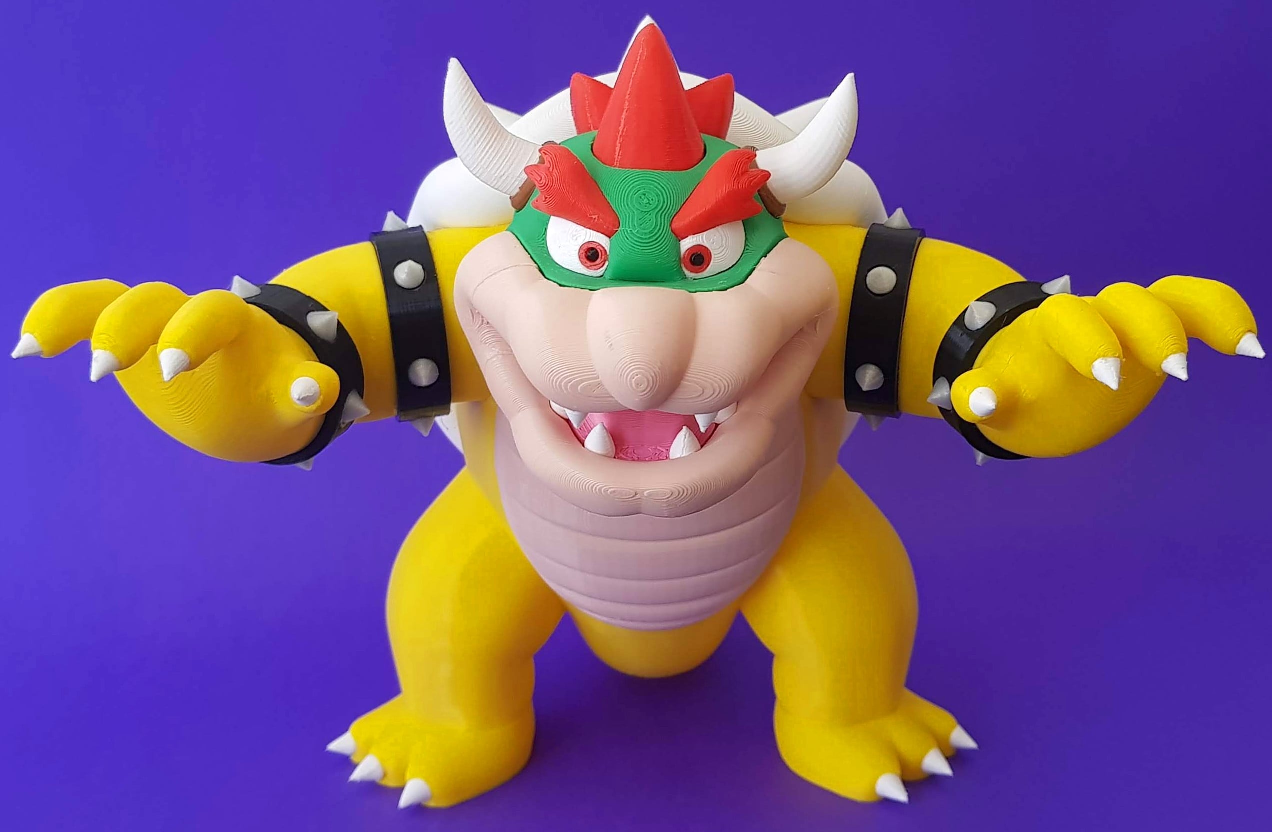 Bowser from Mario games - Multi-color