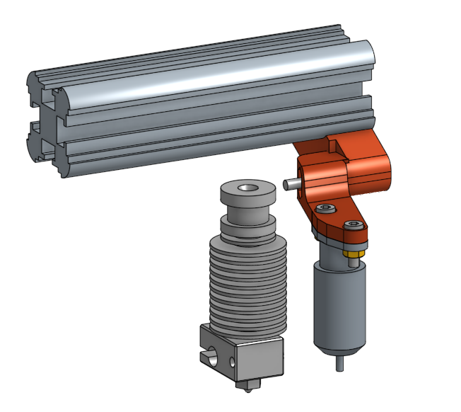 BL-Touch Adapter for K8200 (E3DV6 version)