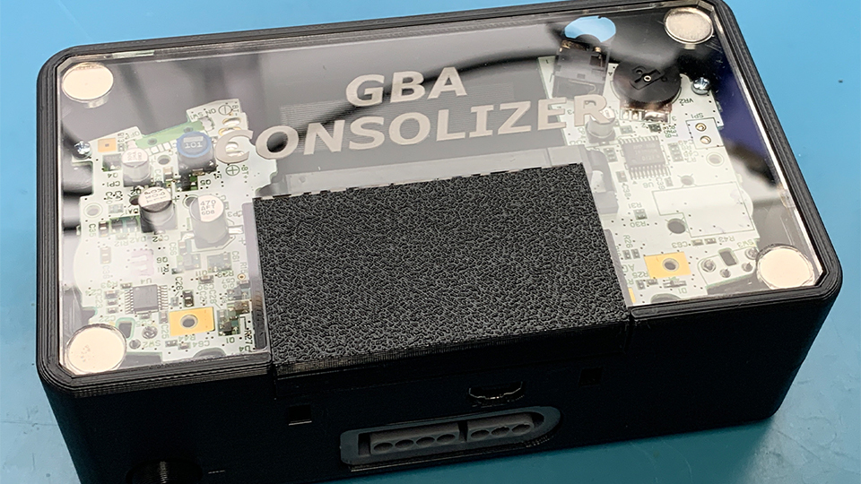 GBAConsolizer Dust Cover