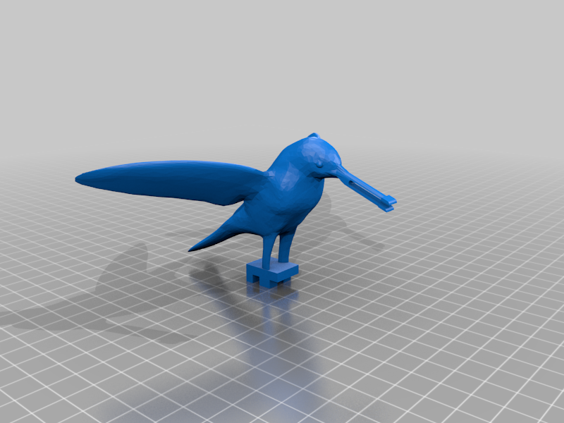 Toothpick Dispenser Bird FIXED GEOMETRY