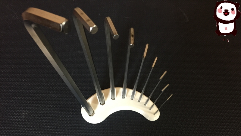 Hex wrench holder