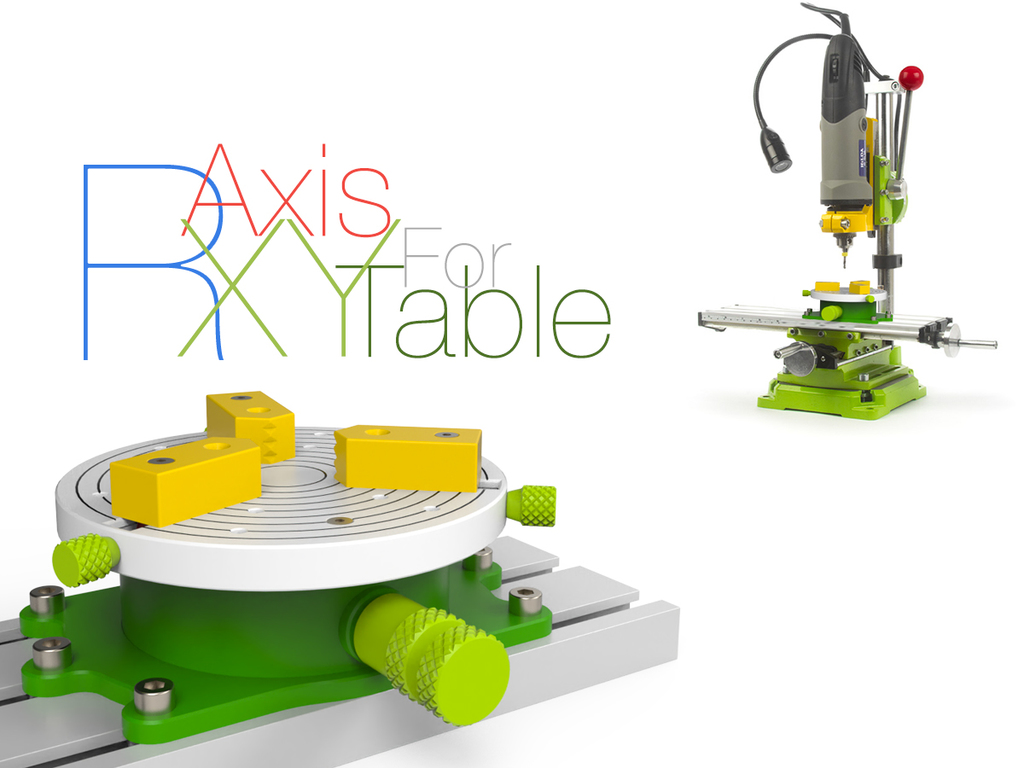 R-Axis for Coordinate XY-Table