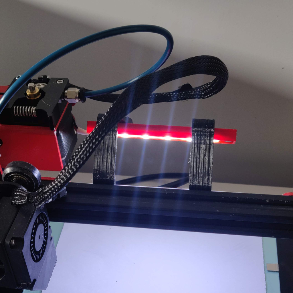 3D printer lamp v-slot anet et4