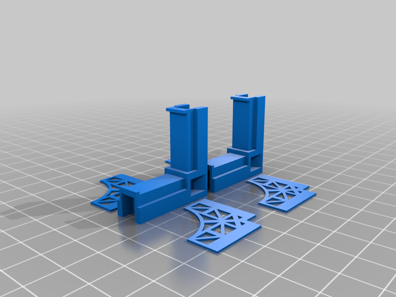 Model hangar or girder elbow