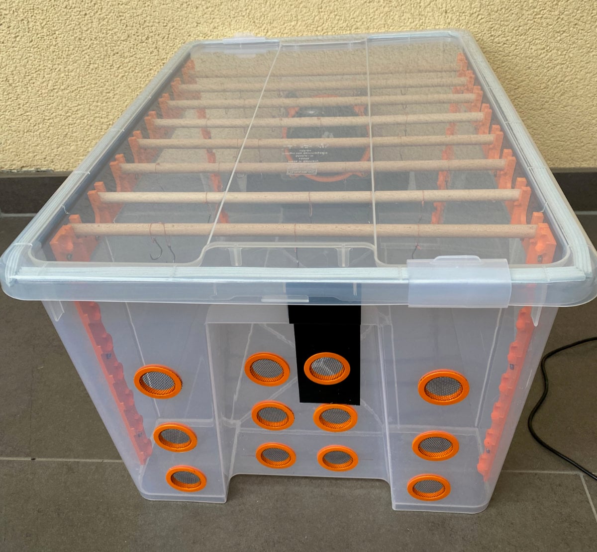 Dehydrator or Biltong Box - IKEA Samla Box