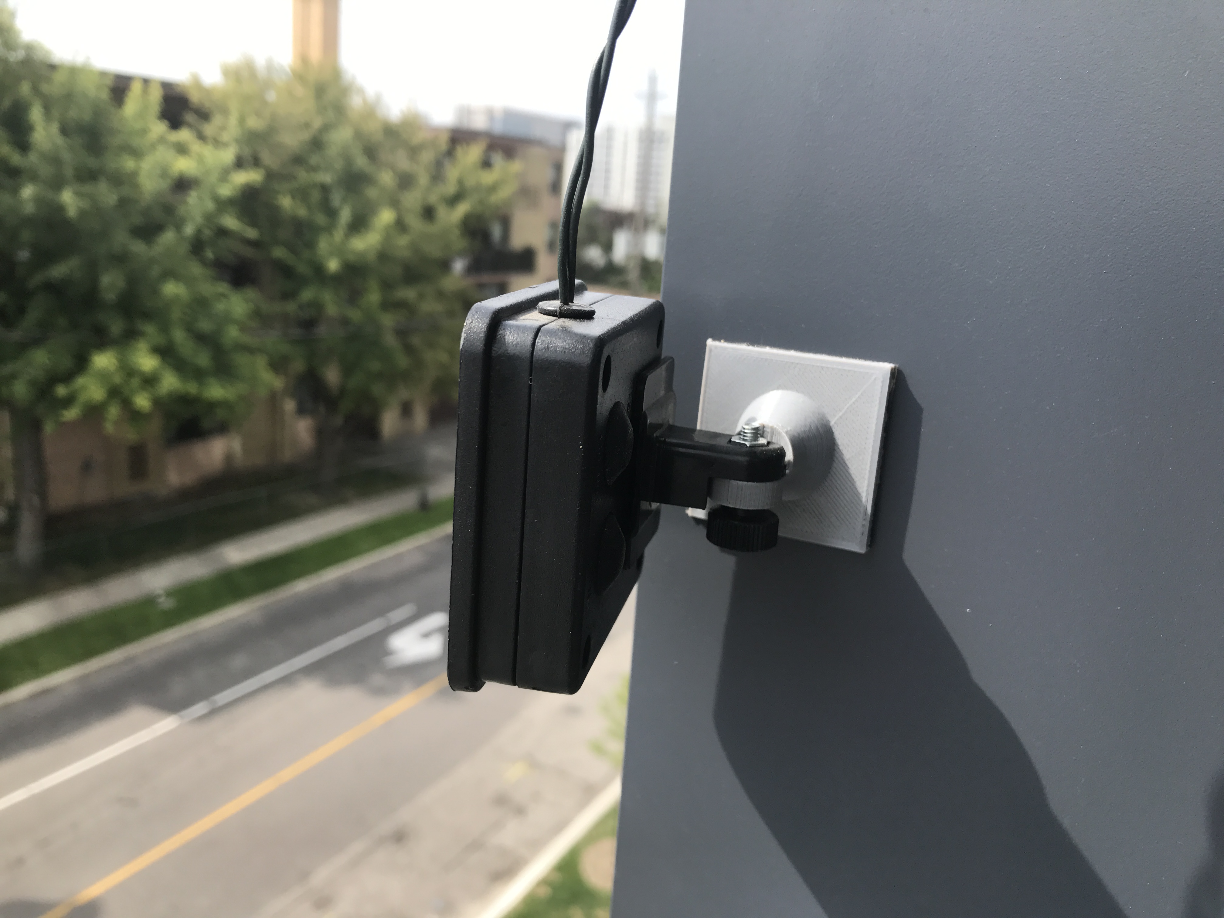 Solar light panel bracket 2 side tape remix