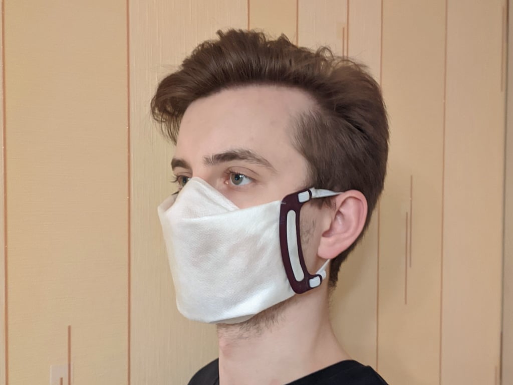 Coronavirus face mask clip / frame (no sew)